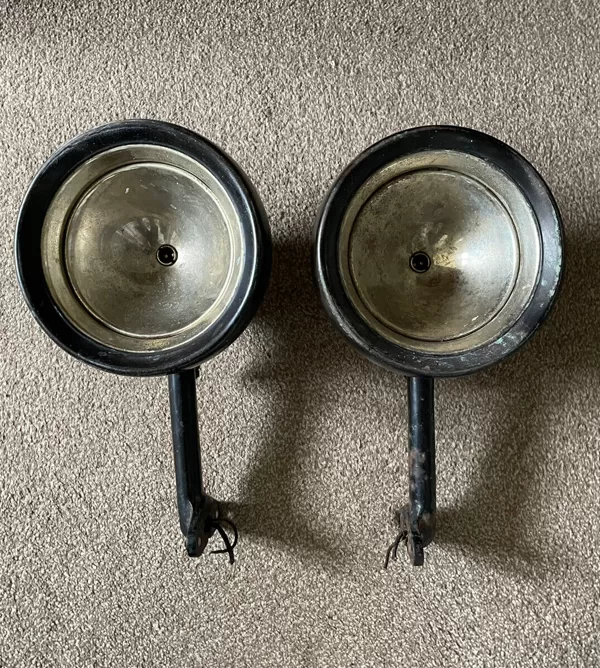 NOW SOLD  Joseph Lucas RB50 8.5" Headlamps, Rolls Royce Lagonda Car Riley MG